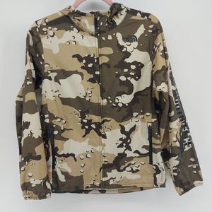 The North Face Windwall Camo Print Jacket